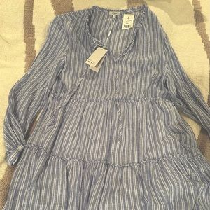 Rails long sleeve dress